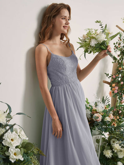 Carlyna Verna A-Line Dusty Lavender Beaded Bridesmaid Dress Maxi Sleeveless Sweetheart Dress #color_dusty-lavender