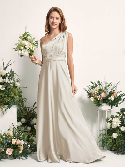 Carlyna Mirabelle Convertible Champagne Satin Bridesmaid Dress Maxi Sleeveless Sweetheart Dress #color_champagne