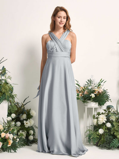 Carlyna Mirabelle Convertible Baby Blue Satin Bridesmaid Dress Maxi Sleeveless Sweetheart Dress #color_baby-blue
