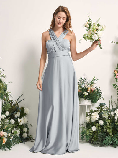 Carlyna Mirabelle Convertible Baby Blue Satin Bridesmaid Dress Maxi Sleeveless Sweetheart Dress #color_baby-blue