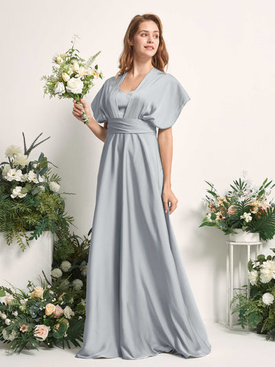 Carlyna Mirabelle Convertible Baby Blue Satin Bridesmaid Dress Maxi Sleeveless Sweetheart Dress #color_baby-blue
