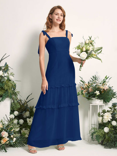 Carlyna Kaiya A-Line Royal Blue Bridesmaid Dress Maxi Sleeveless Straight Dress #color_royal-blue