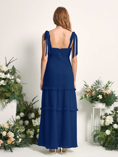 Carlyna Kaiya A-Line Royal Blue Bridesmaid Dress Maxi Sleeveless Straight Dress #color_royal-blue