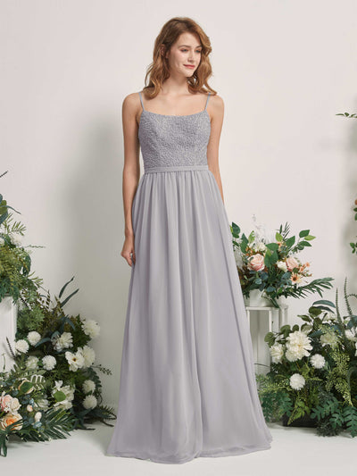 Carlyna Ursula A-Line Dove Beaded Bridesmaid Dress Maxi Sleeveless Sweetheart Dress #color_dove