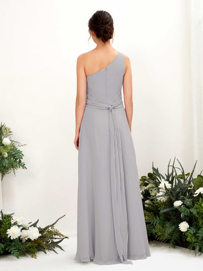 Carlyna Trita Sheath Dove Bridesmaid Dress Maxi Sleeveless One Shoulder Dress #color_dove