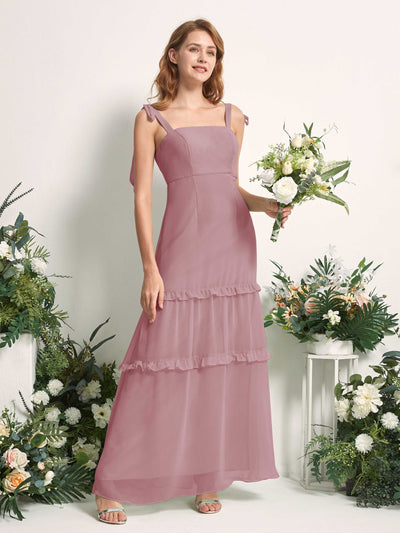 Carlyna Kaiya A-Line Vintage Mauve Bridesmaid Dress Maxi Sleeveless Straight Dress #color_vintage-mauve