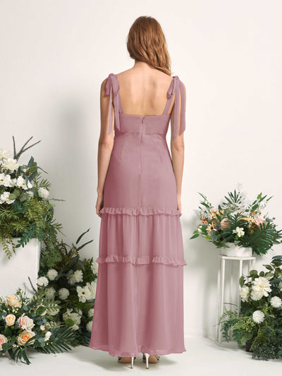 Carlyna Kaiya A-Line Vintage Mauve Bridesmaid Dress Maxi Sleeveless Straight Dress #color_vintage-mauve