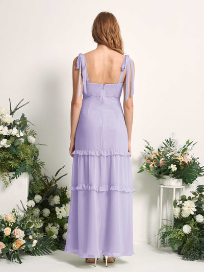 Carlyna Kaiya A-Line Lilac Bridesmaid Dress Maxi Sleeveless Straight Dress #color_lilac