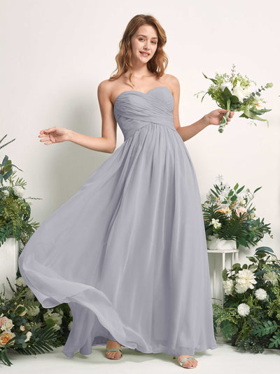 Carlyna Elma A-Line Dusty Lavender Bridesmaid Dress Maxi Sleeveless Sweetheart Dress Side View 2 #color_dusty-lavender
