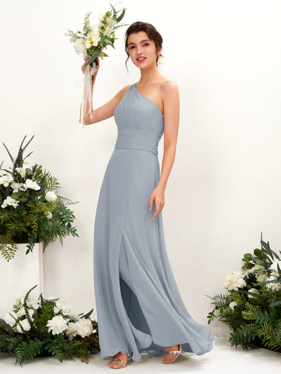 Carlyna Trita Sheath Dusty Blue-Upgrade Bridesmaid Dress Maxi Sleeveless One Shoulder Dress #color_dusty-blue-upgrade