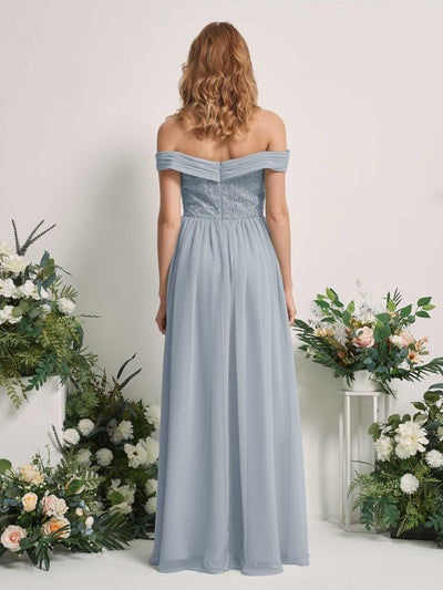 Carlyna Leona A-Line Dusty Blue-Upgrade Embroidered Bridesmaid Dress Maxi Sleeveless Sweetheart Dress #color_dusty-blue-upgrade
