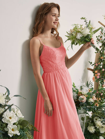 Carlyna Verna A-Line Ballet Pink Beaded Bridesmaid Dress Maxi Sleeveless Sweetheart Dress #color_ballet-pink