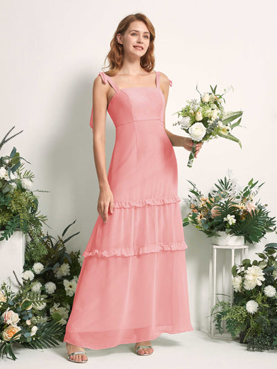 Carlyna Kaiya A-Line Ballet Pink Bridesmaid Dress Maxi Sleeveless Straight Dress #color_ballet-pink