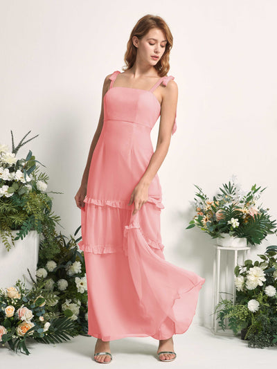 Carlyna Kaiya A-Line Ballet Pink Bridesmaid Dress Maxi Sleeveless Straight Dress #color_ballet-pink