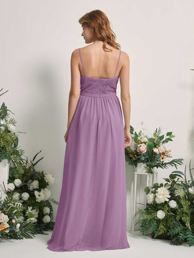 Carlyna Ursula A-Line Orchid Mist Beaded Bridesmaid Dress Maxi Sleeveless Sweetheart Dress #color_orchid-mist