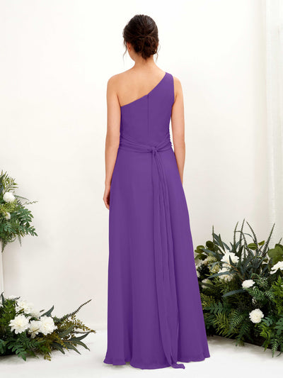 Carlyna Trita Sheath Regency Bridesmaid Dress Maxi Sleeveless One Shoulder Dress #color_regency