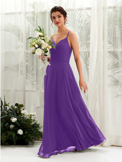 Carlyna Naura A-Line Regency Bridesmaid Dress Maxi Sleeveless V-Neck Dress #color_regency