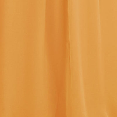 Carlyna Bridesmaid Dress Mango Chiffon Fabric by the 1/2 Yard #color_mango