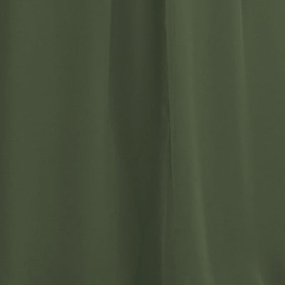 Carlyna Bridesmaid Dress Martini Olive Chiffon Fabric by the 1/2 Yard #color_martini-olive