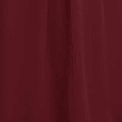 Carlyna Bridesmaid Dress Burgundy Chiffon Fabric by the 1/2 Yard #color_burgundy