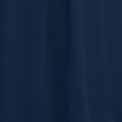 Carlyna Bridesmaid Dress Navy Chiffon Fabric by the 1/2 Yard #color_navy