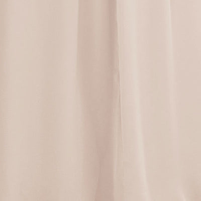 Carlyna Bridesmaid Dress Champagne Chiffon Fabric by the 1/2 Yard #color_champagne