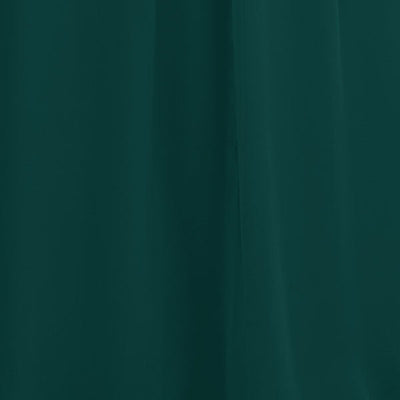 Carlyna Bridesmaid Dress Dark Emerald Chiffon Fabric by the 1/2 Yard #color_dark-emerald