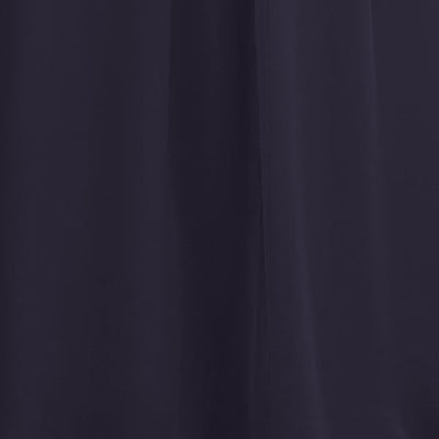 Carlyna Bridesmaid Dress Dark Navy Chiffon Fabric by the 1/2 Yard #color_dark-navy