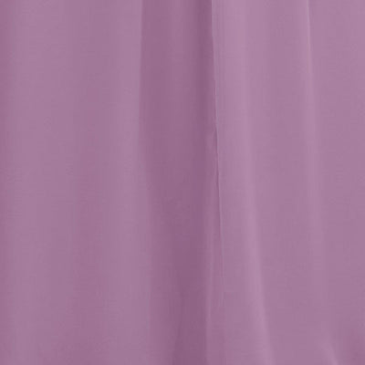 Carlyna Bridesmaid Dress Orchid Mist Chiffon Fabric by the 1/2 Yard #color_orchid-mist