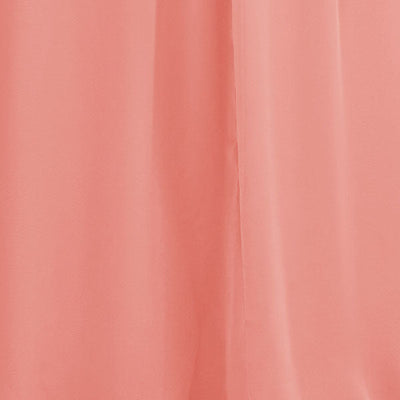 Carlyna Bridesmaid Dress Peach Pink Chiffon Fabric by the 1/2 Yard #color_peach-pink