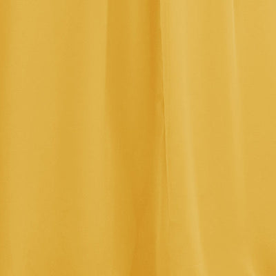 Carlyna Bridesmaid Dress Mustard Yellow Chiffon Fabric by the 1/2 Yard #color_mustard-yellow