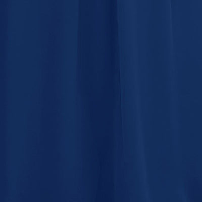 Carlyna Bridesmaid Dress Royal Blue Chiffon Fabric by the 1/2 Yard #color_royal-blue