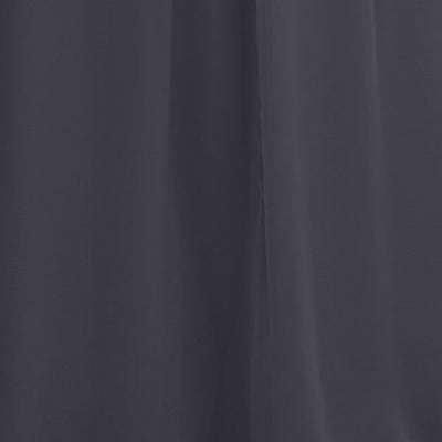Carlyna Bridesmaid Dress Pewter Chiffon Fabric by the 1/2 Yard #color_pewter