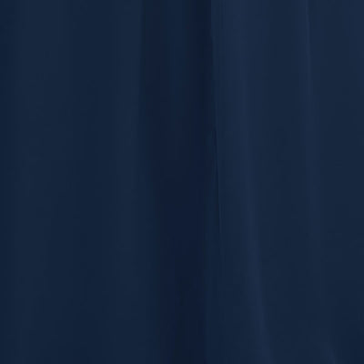 Carlyna Bridesmaid Dress Navy Chiffon Swatch #color_navy