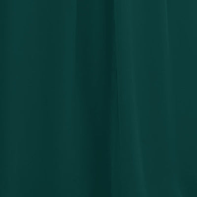 Carlyna Bridesmaid Dress Dark Emerald Chiffon Swatch #color_dark-emerald