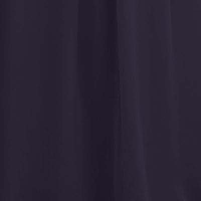 Carlyna Bridesmaid Dress Dark Navy Chiffon Swatch #color_dark-navy