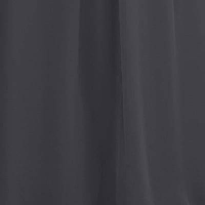 Carlyna Bridesmaid Dress Pewter Chiffon Swatch #color_pewter