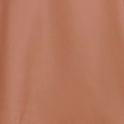 Carlyna Bridesmaid Dress Raw Sienna Satin Swatch #color_raw-sienna